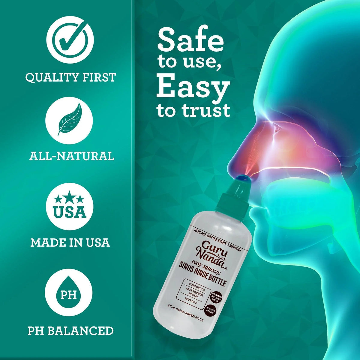 Sinus Rinse Bottle
