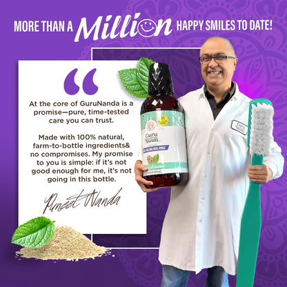 Sesame & Peppermint Oil Pulling – 8 fl. oz.