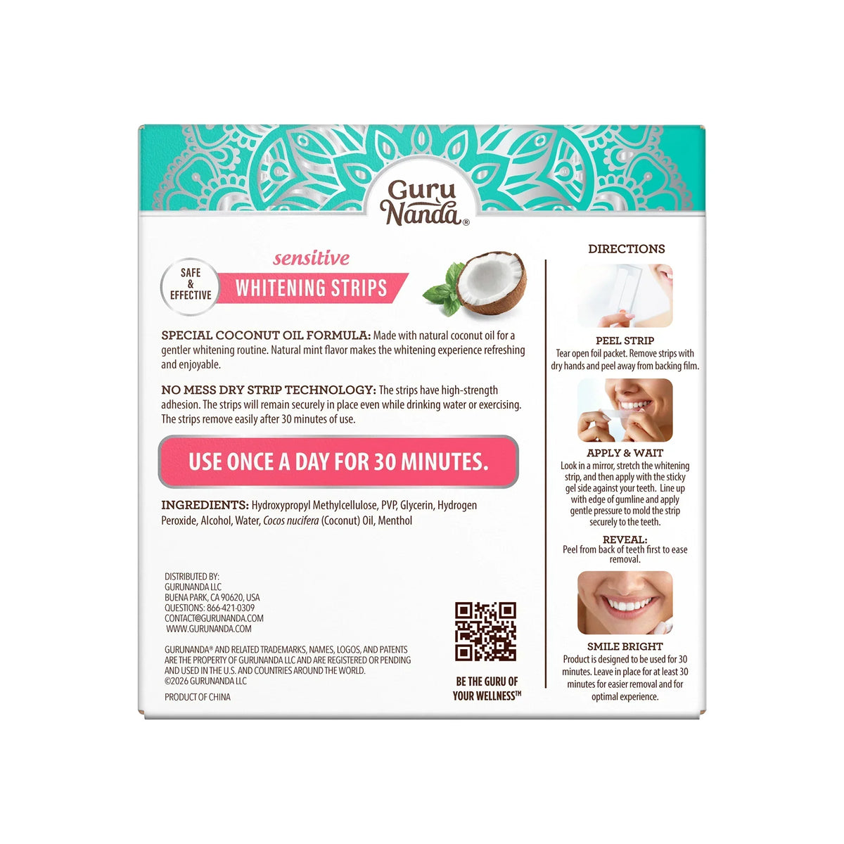 Sensitive Whitening Strips