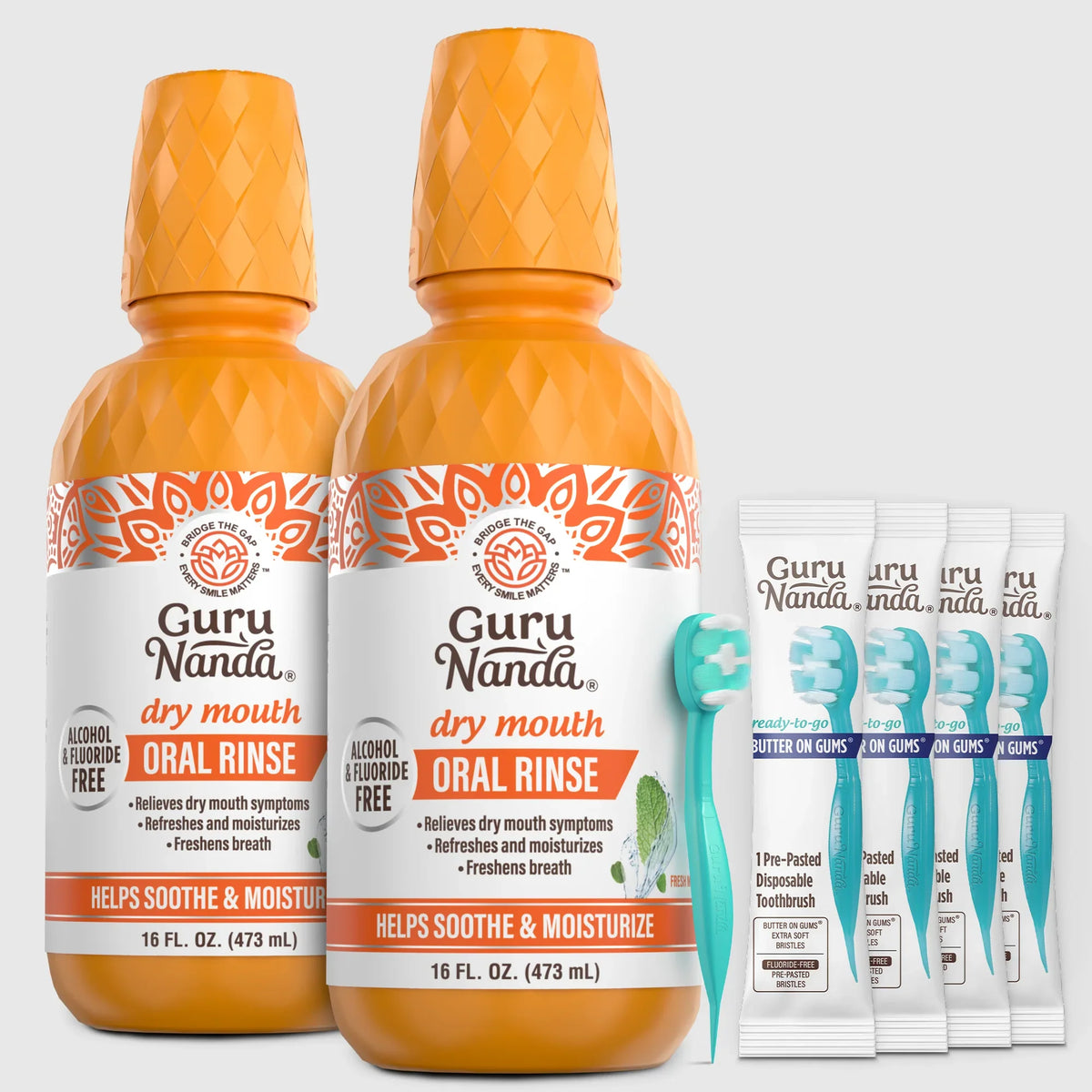 Dry Mouth Oral Rinse, Fresh Mint