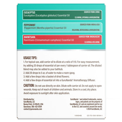 Breathe Essential Oil, 10 mL – 3-Pack