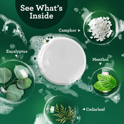 Eucalyptus Vapor Shower Tablets – 10 Count