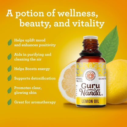 Lemon Essential Oil, 15 ML - 2-Pack