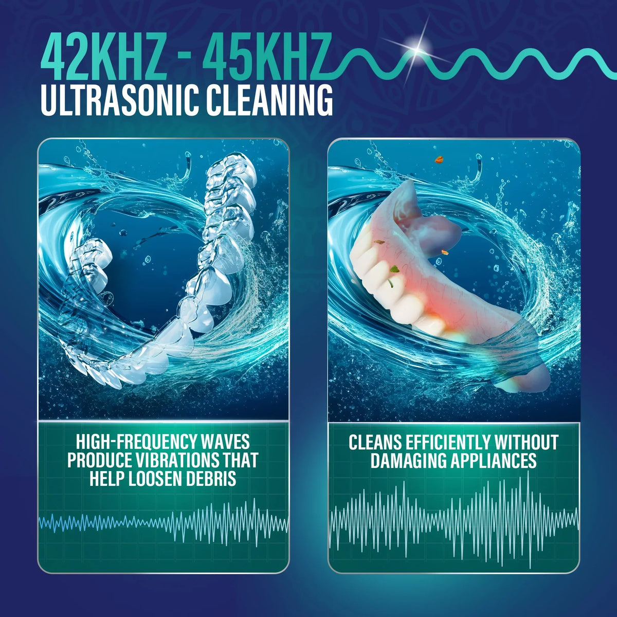 Retainer & Denture Cleaning Pod