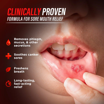 Anti-Sore Oral Rinse, Winter Mint