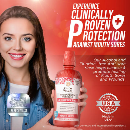 Anti-Sore Oral Rinse, Winter Mint