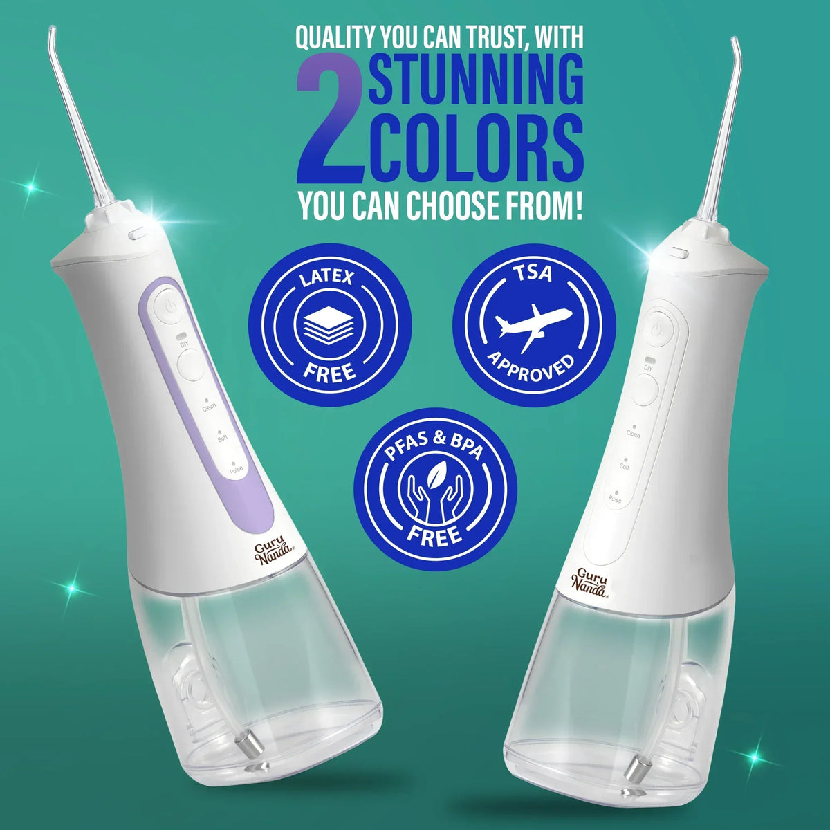 Deep Clean Dental Water Flosser 2.0 XL (380ml)
