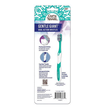 Gentle Giant Whitening Spiral Toothbrush