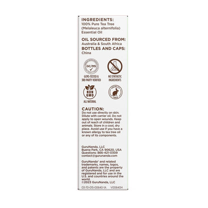 Tea Tree Essential Oil, 15 mL