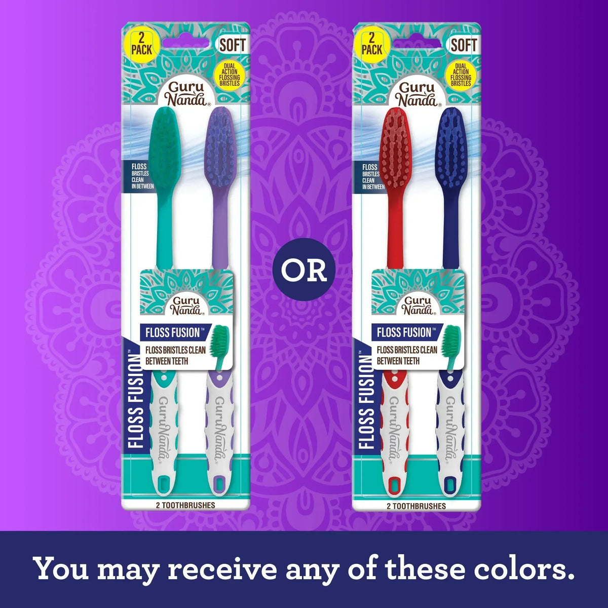 Floss Fusion Toothbrush
