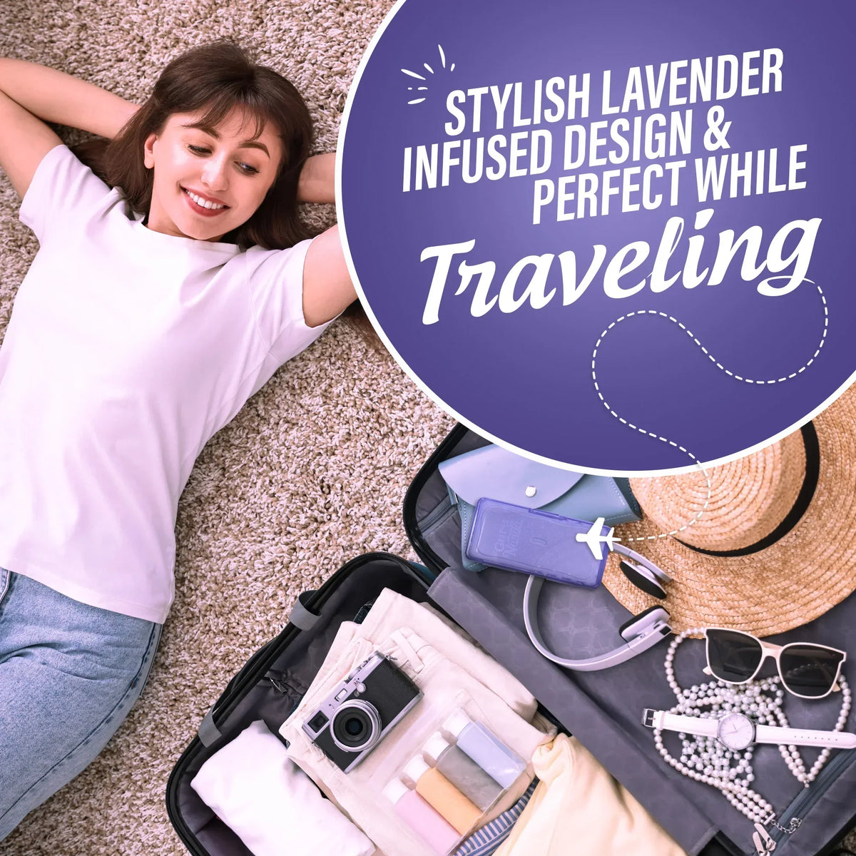 Lavender Infused Mouth Tape - 60 Count
