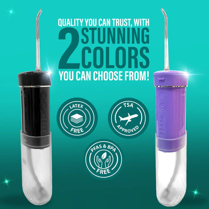 Compact Dental Water Flosser (180 ml)