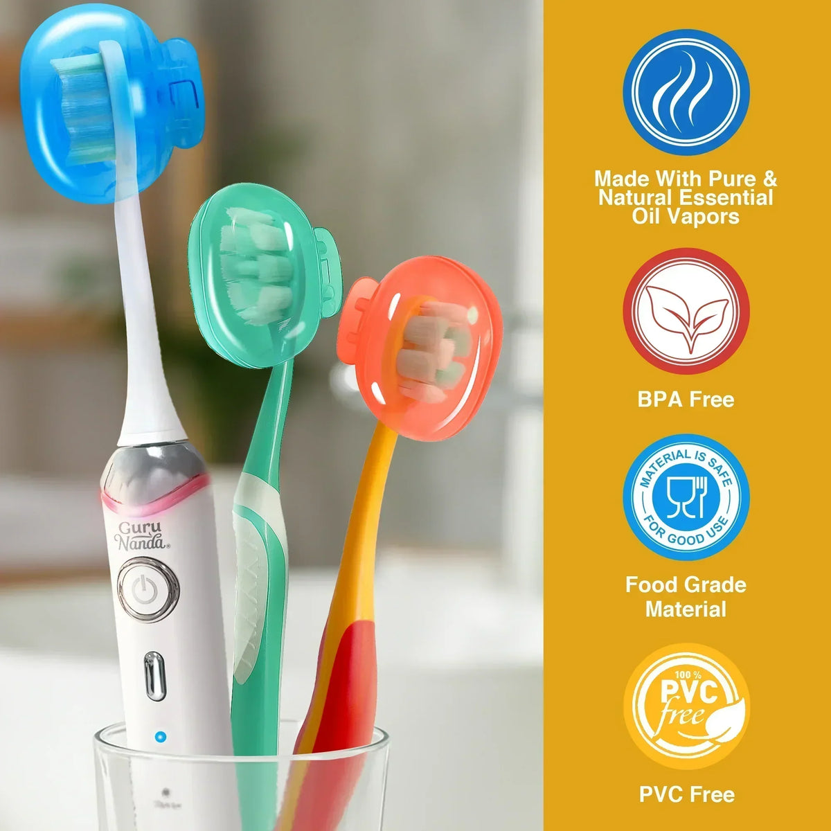 Brush Pod Toothbrush Protector