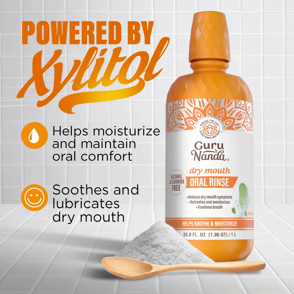 Dry Mouth Oral Rinse, Fresh Mint